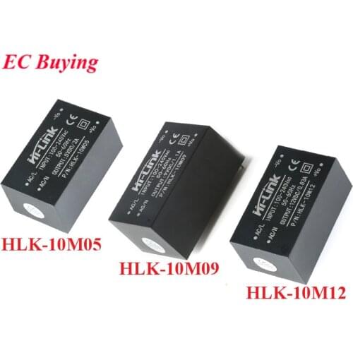 AC-DC Power Module Mini Isolation Switch AC to DC 10W Power Supply Module 220V to 5V/9V/12V HLK-10M05 HLK-10M09 HLK-10M12 HLK