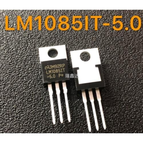 Xinyuan 10PCS/LOT LM1085IT-5.0 TO220 LM1085 TO-220 LM1085-5.0 LM1085IT-5 LM1085IT