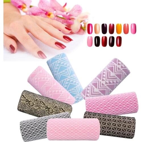 1pcs Professional Hand Cushion Holder Detachable Washable Soft Arm Rest Sponge Nail Pillow Manicure Art Beauty Accessories