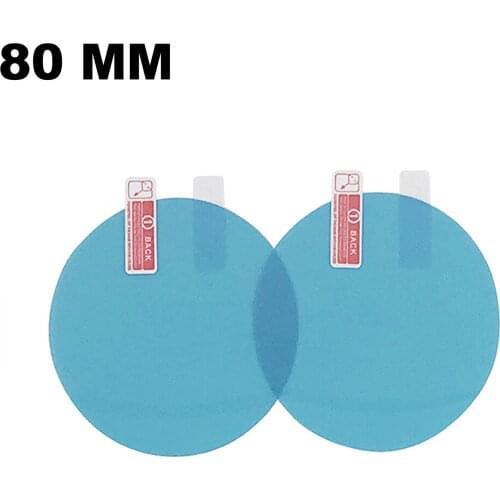 Motorcycle Rear View Mirror Film Waterproof Film, Universal Rain and Fog Protection Film Anti-glare Film for Rear View