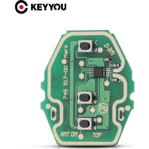 KEYYOU Remote Car Key Control Circuit Board Fob For BMW EWS X3 X5 Z3 Z4 1/3/5/7 1 3 5 7 X3 X5 Z3 Series EWS System 315/433Mhz
