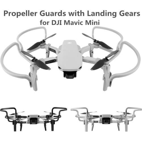 Mavic Mini Propeller Guards with Landing Gears Propellers Shielding Rings Protectors Quick Release for DJI Mavic Mini Drone