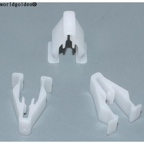 Worldgolden 100pcs auto plastic fasteners Dashboard Clips