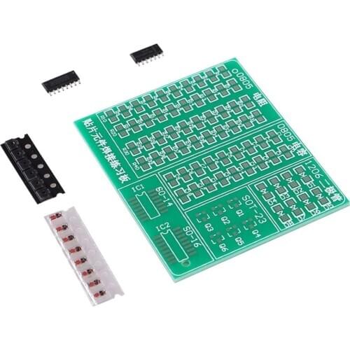1.5mm Components Solder Kit Practice PCB Board Electric DIY Kit Learning Training Suite