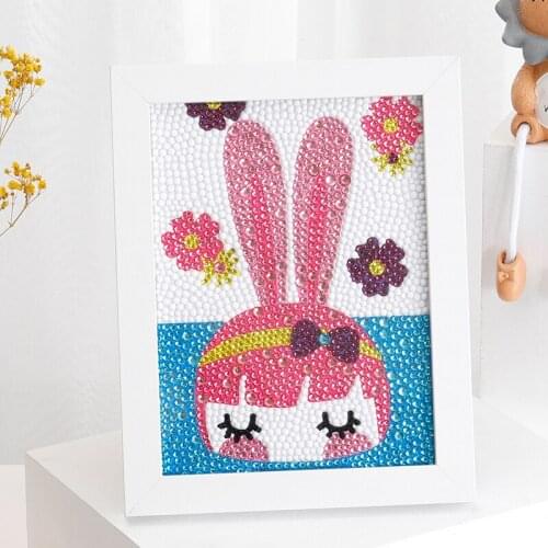 5D Diamond Painting by Number Kits for Kids Deer Unicorn Owl Crystal Rhinestone Diamond Embroidery Paintings Pictures Arts Craft