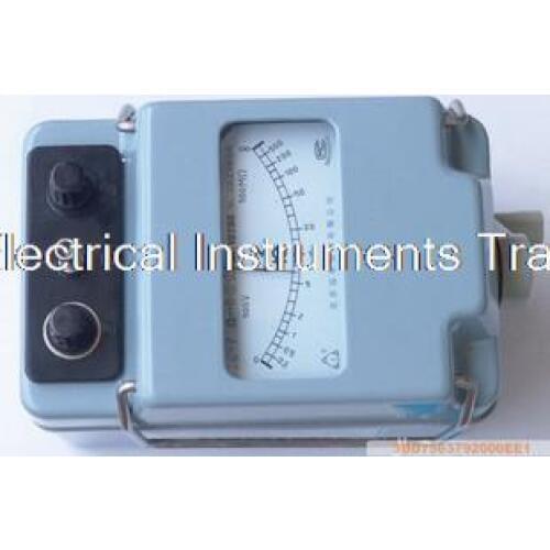 Fast arrival Aluminum case ZC-7 250V megger insulation resistance tester Insulation Megohm Tester Megohmmeter 500M ohms