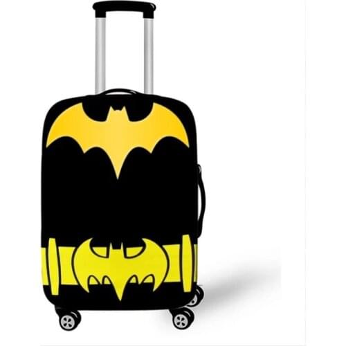 New Elasticity Luggage Cover Comics Super Hero Suitcase Protective Covers Thicken Suitcase Case 18-32 inch Travel Accessories