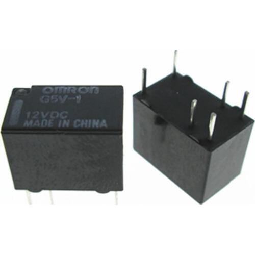 HOT NEW 12V relay G5V-1-12VDC G5V-1 12VDC G5V1 G5V 12vdc 12V DC12V DIP6