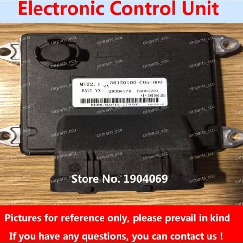 Engine Computer Board B6001223 28306176 36120100-C05-000 MT22 ECU B6001723 28306176 36120100-C84-000 For BAIC YINXIANG Huansu