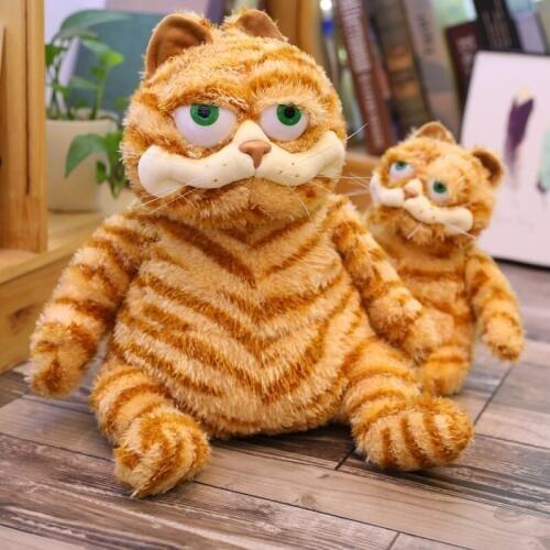 30/45cm Kawaii Fat Cat Stuffed Doll Lovely Soft Animal Cat Plush Toys for Children Kids Baby Accompany Doll Christmas Brinquedos