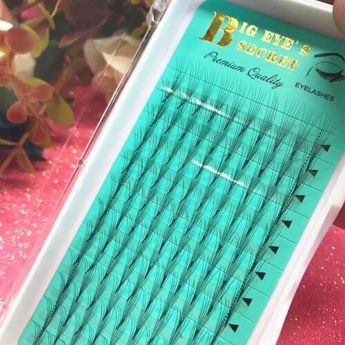 Top Russian Volume lashes 9-15mm 6D False Eyelashes Extension 6D Lashes Premade FANS Flase Individual Eyelash Extensiones