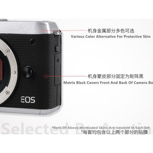 Camera Skin Decal For Canon M6 MarkII M6 M2 Anti-scratch Decal Sticker Wrap Film Protector Case