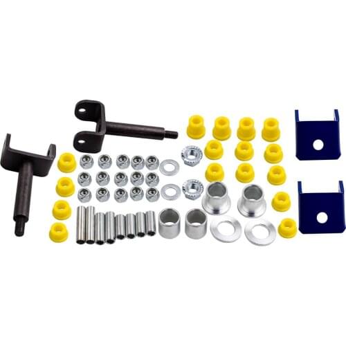 Front End Repair Kit For Club Car Golf Cart Part 1993-2003 DS GAS AND ELECTRIC Front Leaf Spring Bushings and Sleeves
