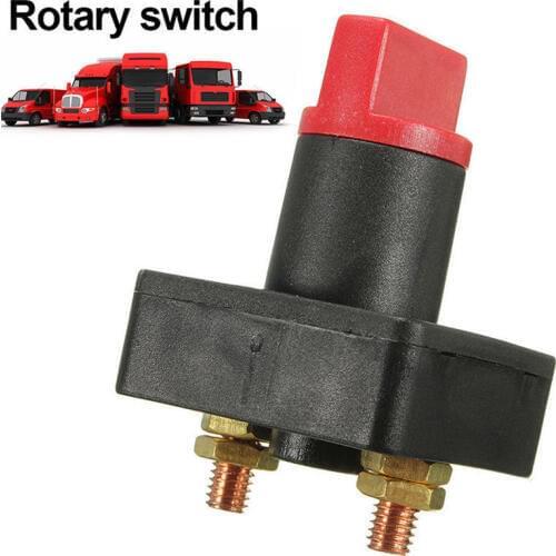 CARPRIE Battery Switch 100A Battery Master Disconnect Rotary Cut Off Isolator Kill Switch Car Van Boat mar23