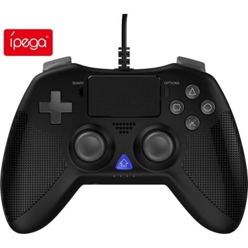 Ipega PS4 Controller Wired Playstation 4 Game Console Gamepad Touchpad USB LED Joystick for Playstation3 Smartphones Mando PS3
