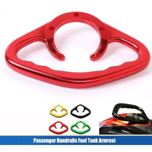 Motocross Passenger Hand Grips For Kawasaki Ninja 250 Ninja 400 ER6N V650 Z750 Z800 Z900 Motorcycle Hand Grip Tank Grip Handles