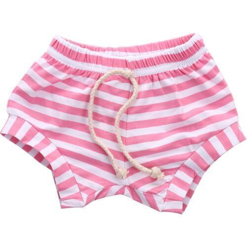 2019 Toddler Infant Baby Girl Shorts Fashion Striped Bottoms Shorts Summer Bloomers PP Shorts Baby Girl Outfits
