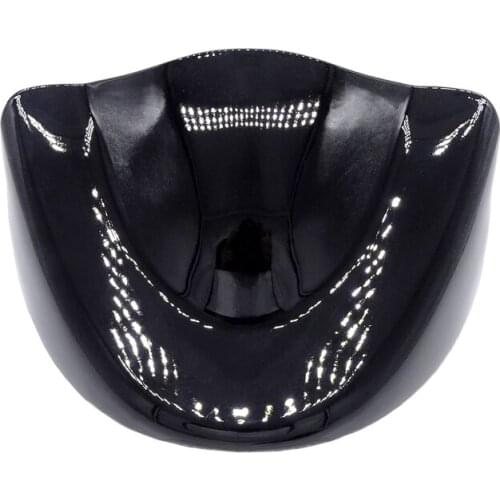 For Harley Dyna Fat Bob Models 2006-2018 Motorcycle Lower Front Chin Tire Splash Extension Pad Kit Spoiler Air Dam Fairing Cover