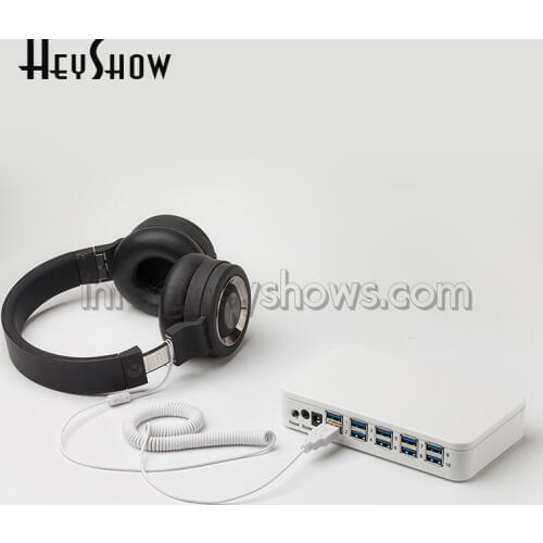 Universal Security Alarm System Camera Alarm Box Watch Seguridad Cable Headset Anti-Theft Dispay Controller For Retail Shop