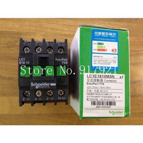 [ZOB] original LC1E 1810 220V AC contactor genuine original --5pcs/lot