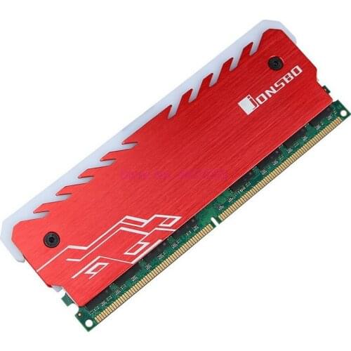 100sets Aluminum RAM Heatsink Cooler RGB 265 Light Radiator Desktop Memory Cooling Vest