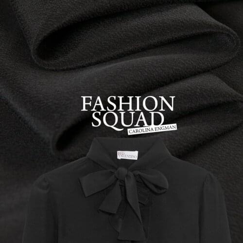 2021 Black silk brand orders original high-grade multicolor solitary solid silk silk shirt fabric fabric