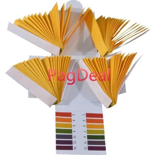 80x PH Paper Strips Litmus Tester Full Range 1-14 pH Alkaline Acid Tropical Fish Tank Water Test Strips