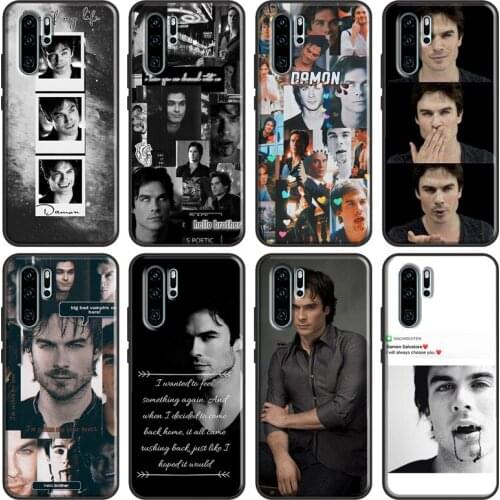 Damon Salvatore Vampire Diaries Case For Huawei Nova 5T P Smart 2019 2021 P20 P40 P30 Pro Mate 20 Lite Honor 8X 9X 8A 10i