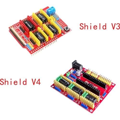 CNC Shield V4 shield v3 Engraving Machine / 3D Printer / A4988 Driver Expansion Board for arduino Diy Kit