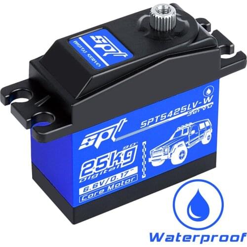 25KG Standard 90Degree Large Torque Digital Metal Gear Servo For 1:8 1:10 RC Climbing Car Monster Truck