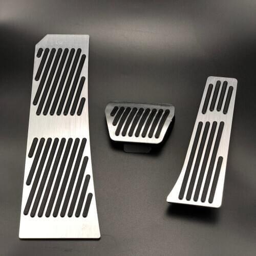 For BMW Z4 E85 E86 E89 Aluminum alloy Gas Fuel Brake Footrest Pedal Plate Pad AT Car Accessories