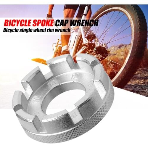 Spanner Wrench Repair Tool Nipple Key Bike Cycling Wheel Bicycle 8 Way Spoke Rim Outdoor Anti-resistance Repairing Elements