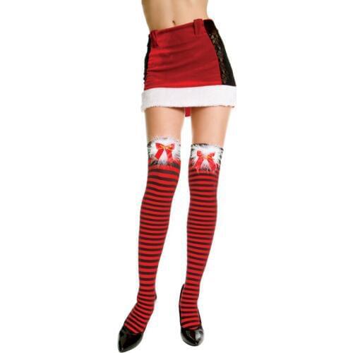 Koolee Women's Black Stockings