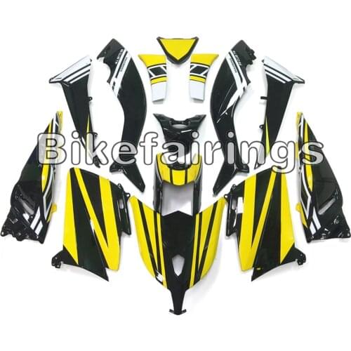 Motorbike Cowlings For Yamaha TMAX530 2012 2013 2014 tmax530 12 13 14 ABS Injection Sportbike Yellow and Black Bodywork Kit