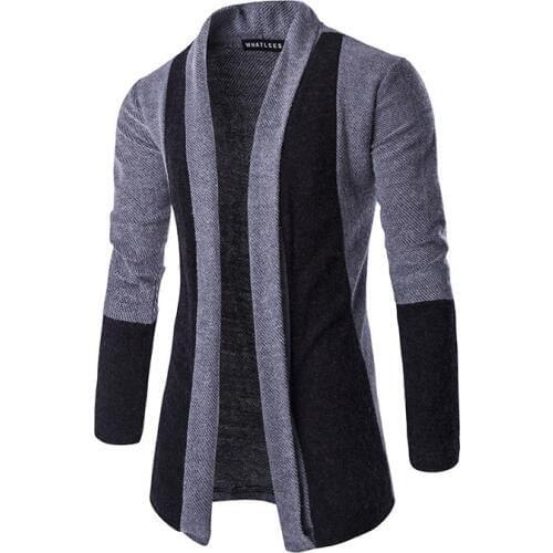 Cardigan male 2019 New Sweater For Mens Cardigan Slim Fit Jumpers Knitwear Warm Autumn Korean Style Casual Clothing KK3132
