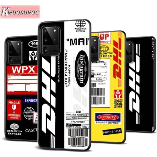 Dhl Express For Samsung Galaxy A91 A81 A72 A71 A52 A51 A42 A41 A32 A31 A21 A12 A11 A02 A01 Soft Phone Case