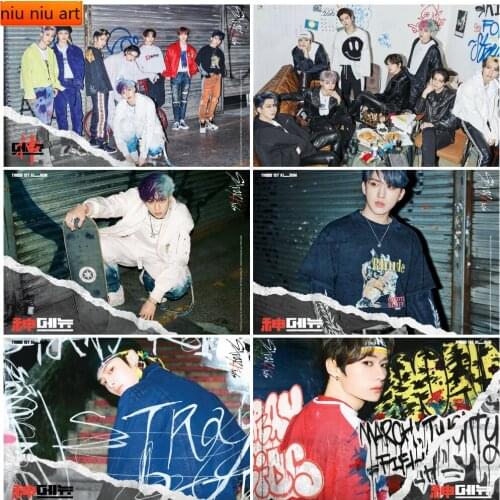 DIY Kpop Stray Kids Diamond Painting Diamond Mosaic Cross Stitch Kits Full Diamond Embroidery Room Decoration