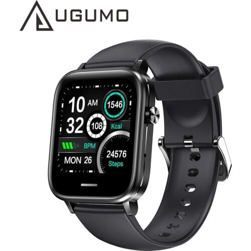 UGUMO 2021 new smart watch temperature monitoring smart call watch bracelet bracelet waterproof men and women for iOS