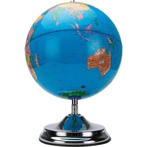 Educational Swivel Globe Globe Inflatable Earth Beach Ball Teaching Model Teaching Universal Rotation Globe
