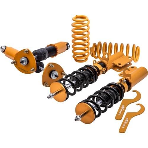 Complete Air to Coil Coilovers Shocks & Springs for BMW X5 E53 00-06 Adj. Height
