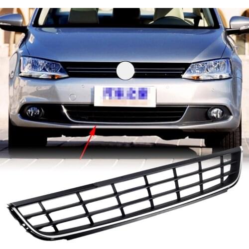 Suitable for Volkswagen Sagitar Jetta 12-14 front bumper lower center grille bumper middle air intake grille cooling grille