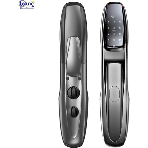 High Security S916 Electronic Tuya App Wifi Finger Print Password Card Smart Door Lock