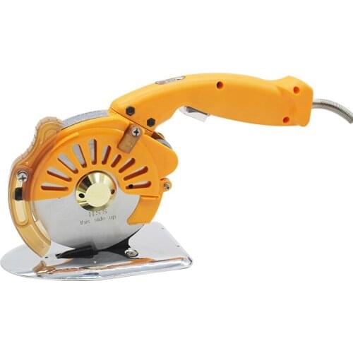 220V Hand Push Adjustable Speed Cutting Machine Cloth Cutting Machine Scissors Direct Drive Electric Round Blade Cutting Machine