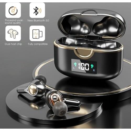 T22 TWS Wireless Headphones Stereo Earphone Bluetooth 5.0 Double Units 4 Speakers Music Headset Sport Earbud HD Call With Mic