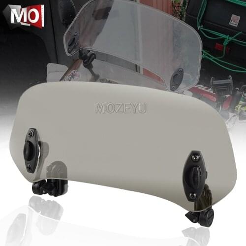 Motorcycle Windshield Extension Spoiler Windscreen Air Deflector For GILERA PIAGGIO DNA GP Experience 50 X-EVO X8 eu3 400