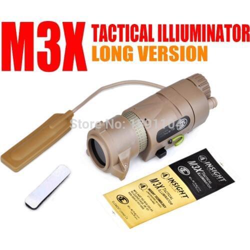 Element L-3 Warrior Systems Flash light M3X Tactical Illuminator Long new Version (EX 175)