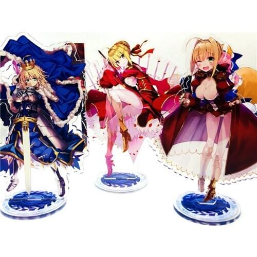 15cm Anime Keychain Fate/Grand Order Game Fate Grand FGO Keychain Saber Astolfo Pendants Keychain Acrylic Pendant