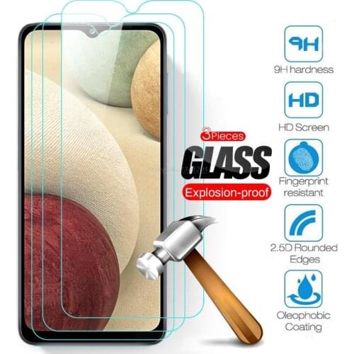 3-1PC tempered glass screen protector for samsung galaxy a 02 12 32 42 52 72 22 a12 a02 a02s a22 a32 a42 a52s a72 a82 2021 vidro