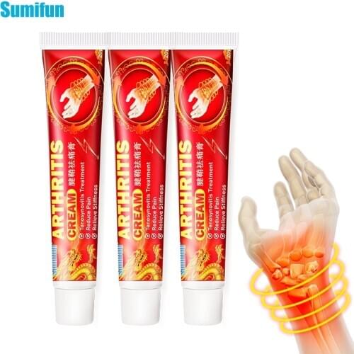 3pcs Arthritic Joint Pain Relief Cream Tendon Sheath Wrist Guard Arthritis Treatment Chinese Medical Plaster Thumb Massage
