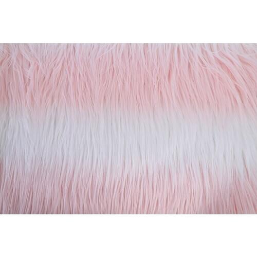 40x60cm Gradient Long Plush Fabric For Winter Autumn Clothing Toy Accessories DIY Handmade Sewing Materials